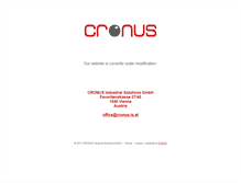 Tablet Screenshot of cronus-is.at